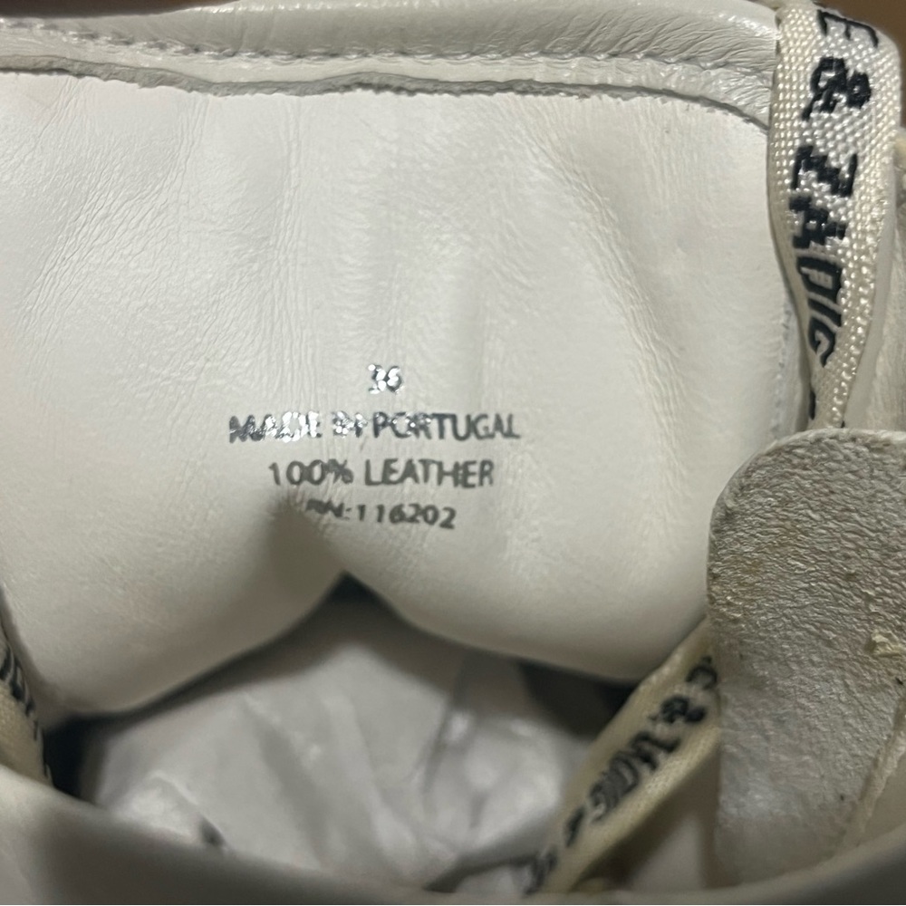 NEW Zadig & Voltaire High Flash Zebra Print Sneakers - Picture 9 of 11